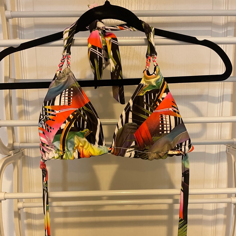 Volcom Bright Print Bikini Top